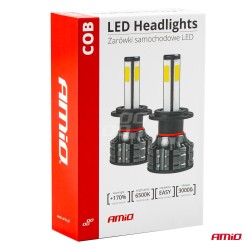 LED žárovky COB 4Side H1 AMiO