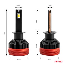 LED žárovky X3 Series H1 AMiO CANBUS